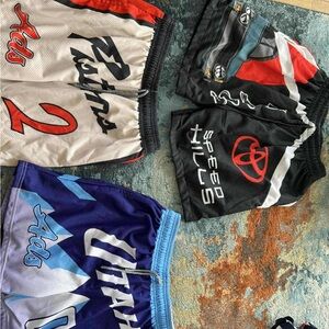 Colorful Graphic Basketball Shorts Set